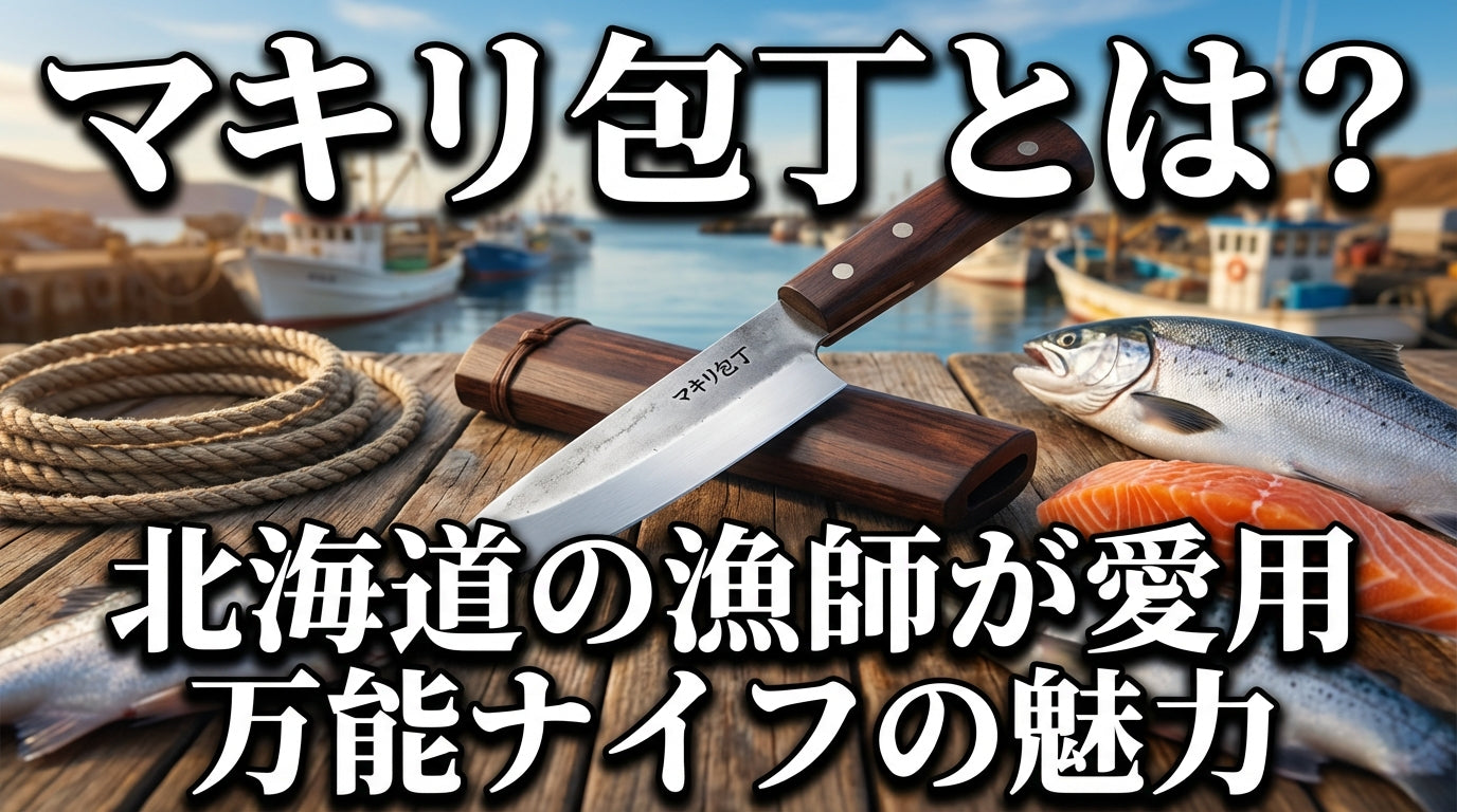 マキリ包丁とは？北海道の漁師が愛用する万能ナイフの魅力と選び方 | 宮文