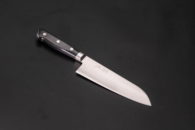 クロモリ鋼三徳／KUROMORI SANTOKU KNIFE